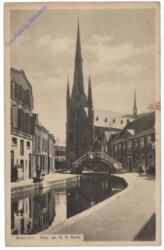 Woerden, Rijn en R.K. Kerk
