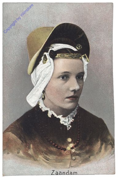 ak159009 Zaandam, Portrait