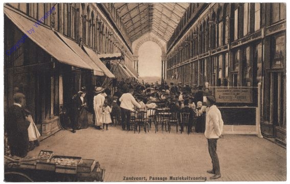 Zandvoort, Passage Muziekuitvoering