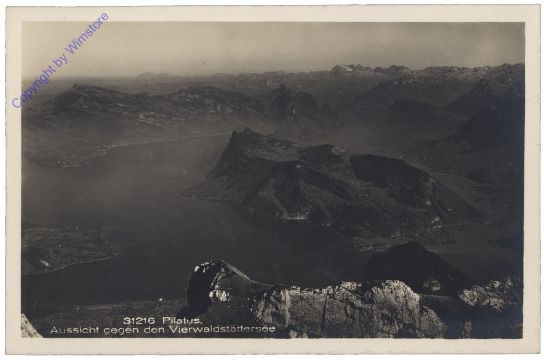 ak159084 Alpnachstad, Pilatus, Aussicht gegen den Vierwaldstättersee
