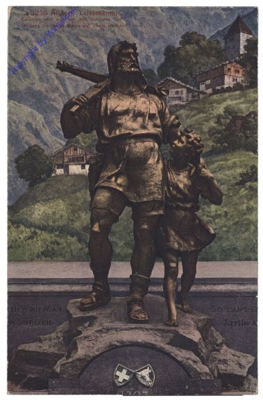 ak159086 Altdorf, Telldenkmal