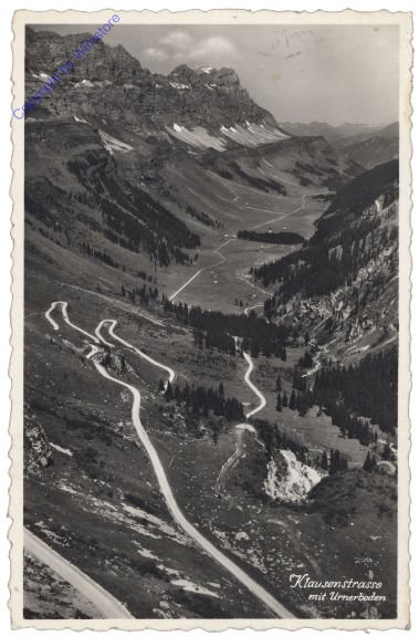 ak159087 Altdorf, Klausenstrasse mit Urnerboden