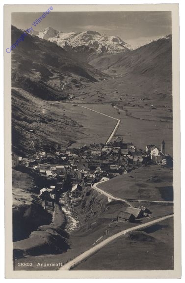 Andermatt, Ortsansicht