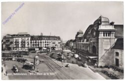 ak159136 Basel, Bahnhofsplatz