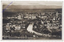 ak159158 Bern, Generalansicht vom Gurten aus gesehen