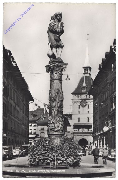 ak159168 Bern, Dudelsackpfeiferbrunnen