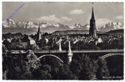 ak159178 Bern, und die Alpen