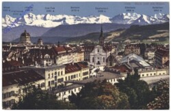ak159181 Bern, und die Alpen