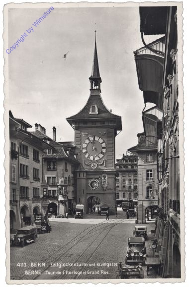 ak159184 Bern, Zeitglockenturm