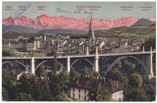 ak159186 Bern, Ortsansicht