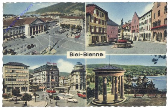 ak159201 Biel (Bienne), Multiansicht