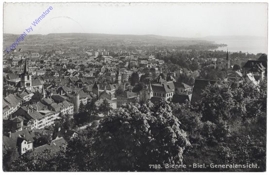 ak159202 Biel (Bienne), Generalansicht