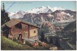 ak159212 Brienz, Brienz-Rothorn-Bahn: die Wetterhörner