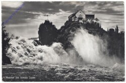 Dachsen, Rheinfall mit Schloß Laufen