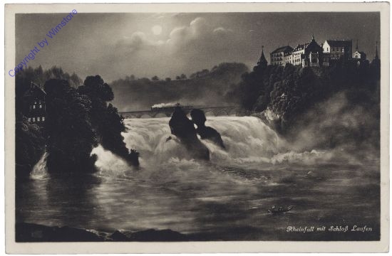 Dachsen, Rheinfall und Schloss Laufen