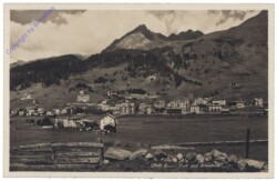ak159267 Davos, Dorf und Schiahorn