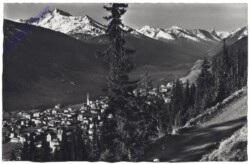 Davos, Blick aus dem Schatzalpwald