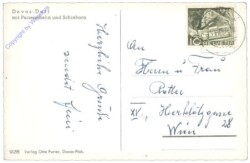 ak159274a Davos, Dorfansicht