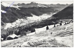 ak159287 Davos, Blick von der Strele-Alp