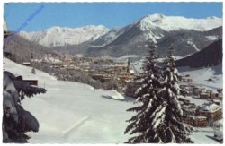 ak159290 Davos, Gegen Rhätikonkette und Seehorn