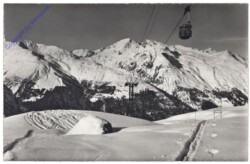 ak159295 Davos, Luftseilbahn Ischalp-Jakobshorn