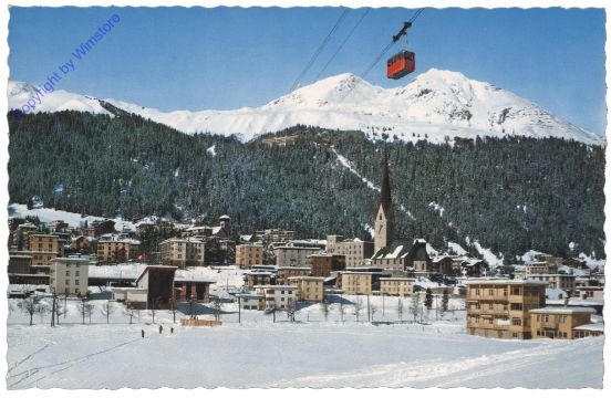 Davos, mit Schiahörner