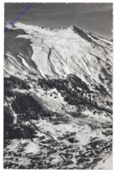 ak159300 Davos, Dorf mit Parsennbahn