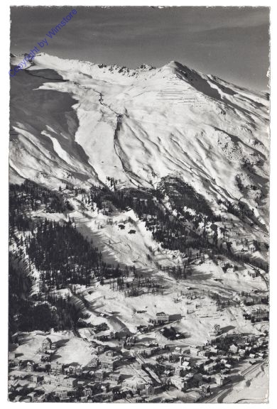 Davos, Dorf mit Parsennbahn