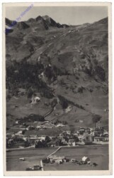 ak159314 Davos, Dorf mit Parsennbahn