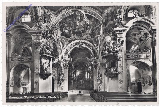 Einsiedeln, Kloster u. Wallfahrtskirche