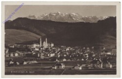 Einsiedeln, Ortsansicht