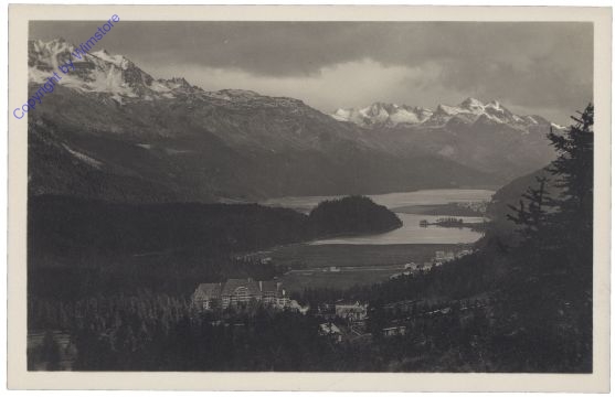 Engadin, Blick auf die Oberengadiner-Seen