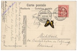 ak159336a Engadin, Maloja-Kirche und Schloss Renesse