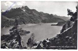 Engadin, Silsersee mit Piz della Margna