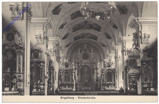 Engelberg, Klosterkirche