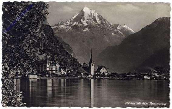 Flüelen, mit dem Bristenstock