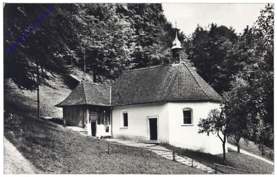 Flüeli-Ranft, Zelle mit Kapelle des hl. Bruder-Klaus