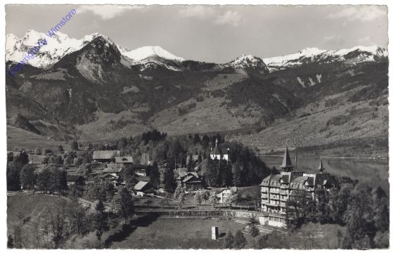 Flüeli-Ranft, mit Sarnersee und Giswilerstock