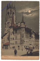 Fribourg, La Tornalletas et la Cathedrale