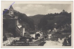 ak159369 Fribourg, Vue du Pont