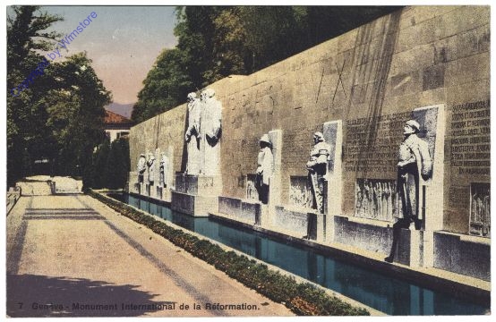 Genf, Monument International de la Reformation