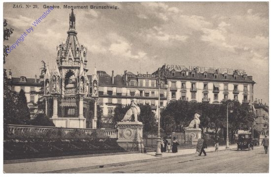 Genf, Monument Brunschwig