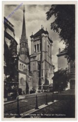 ak159397 Genf, La Cathedrale de St. Pierre