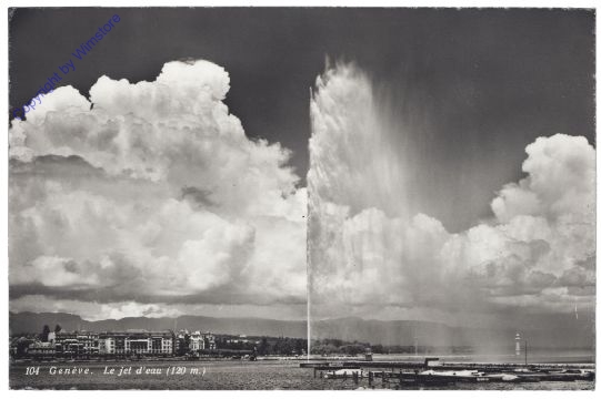 Genf, Le jet d'eau
