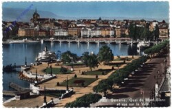 Genf, Quai du Mont Blanc
