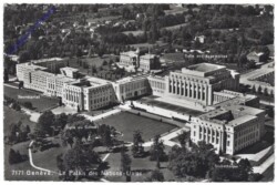 ak159435 Genf, Le Palais des Nations-Unies