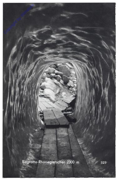 Gletsch, Eisgrotte-Rhonegletscher