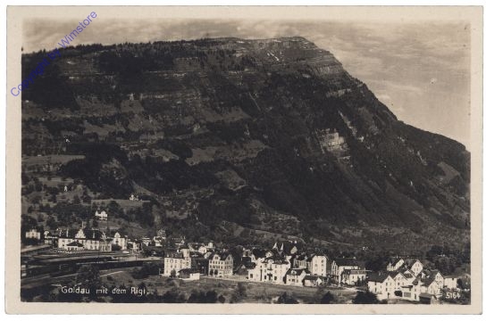 Goldau, mit dem Rigi