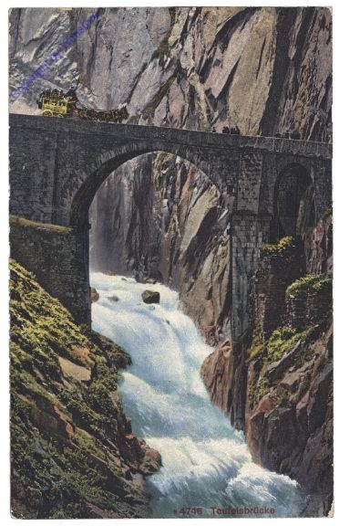 Göschenen, Teufelsbrücke
