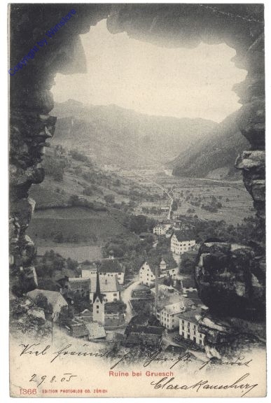 Grüsch, Ruine